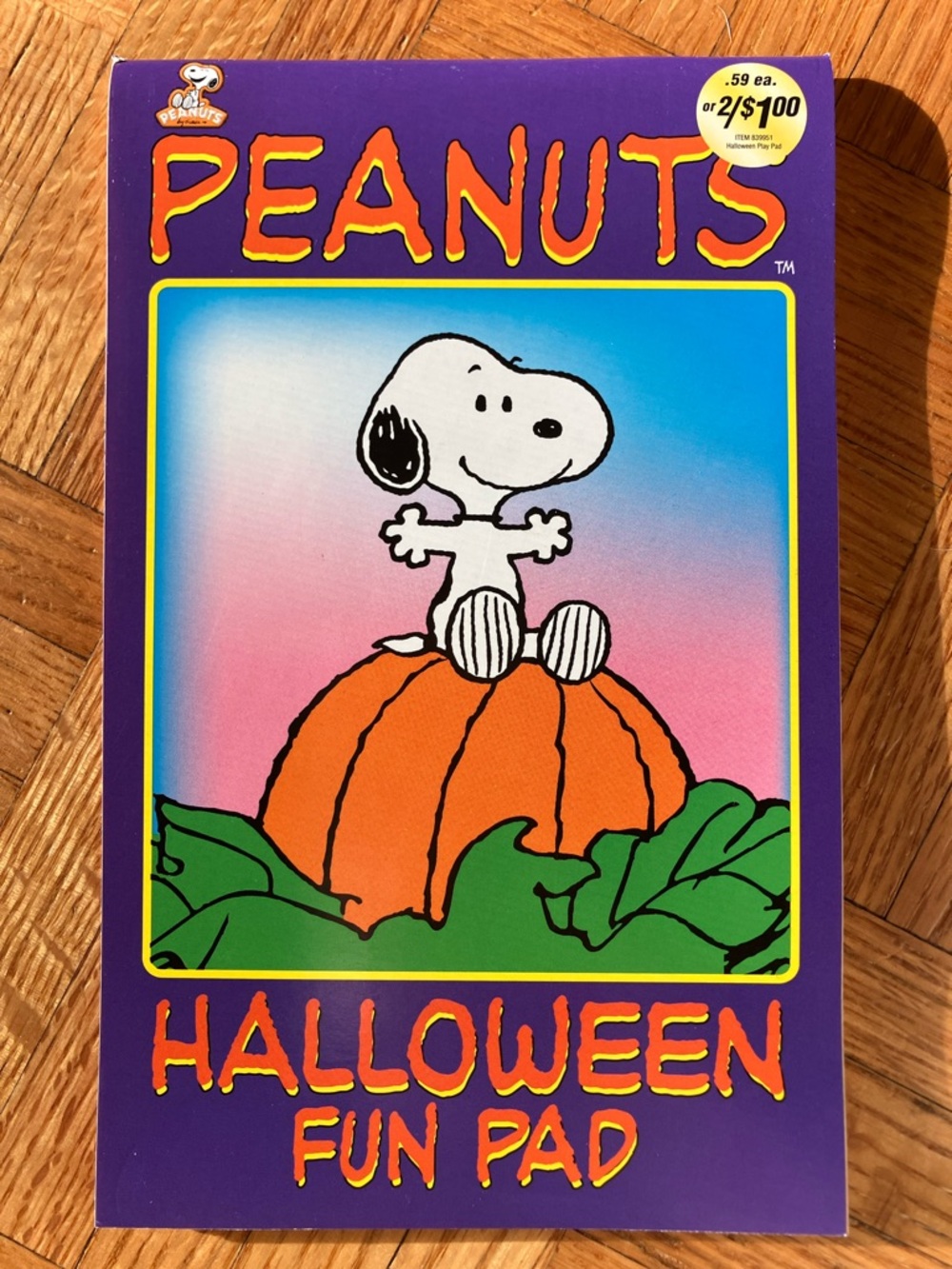 Peanuts Halloween Fun Pad - 8" x 5" Activity Pad